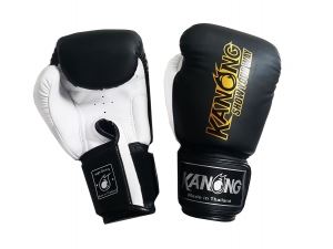 Kanong Muay Thai Boxing Gloves : Black Kanong Muay Thai Boxing Gloves : Black