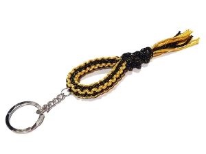 Kanong Mongkol HeadBand keychain : Black/Gold