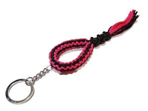 Kanong Mongkol HeadBand keychain : Black/Pink