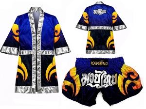 Customize Muay Thai Gown and Muay Thai Short Set : SET-506 Customize Muay Thai Gown and Muay Thai Short Set : SET-506