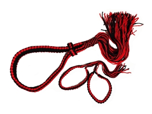 Muay Thai Head Band and Arm bands bundle for Kids : Black/Red