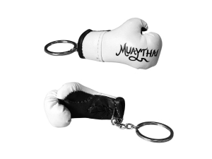 Kanong Boxing Gloves Keyring : White